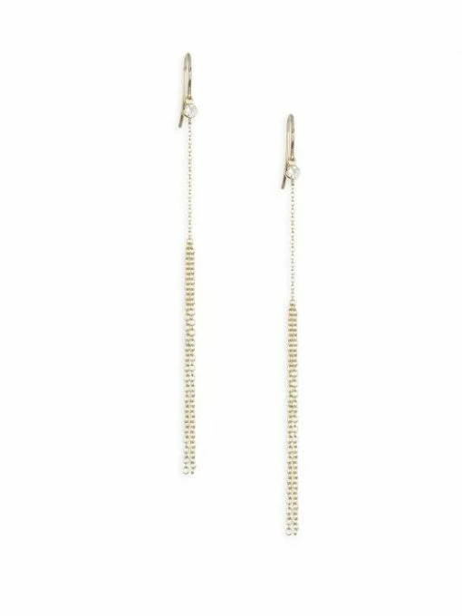 Buy 🥰 Meira T Diamond & Gold Wave Ear Fringe Earrings ❤️ -Le Creuset And Meira T store unnamed file 907